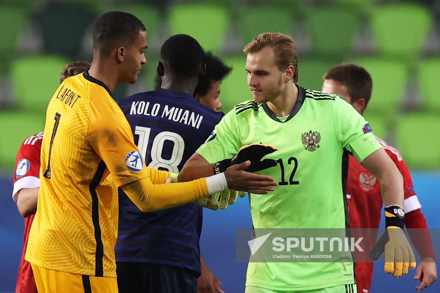 Hungary Soccer Junior Europe Championship Russia - France