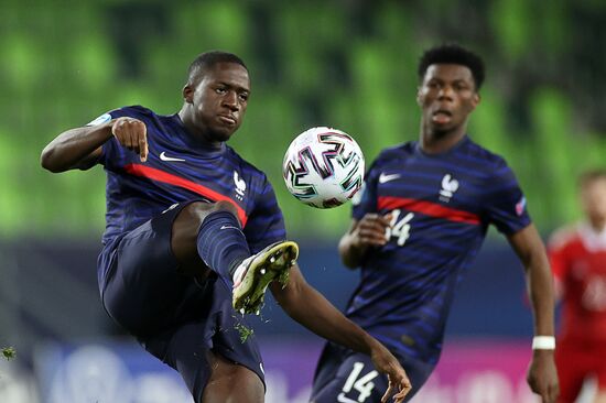 Hungary Soccer Junior Europe Championship Russia - France