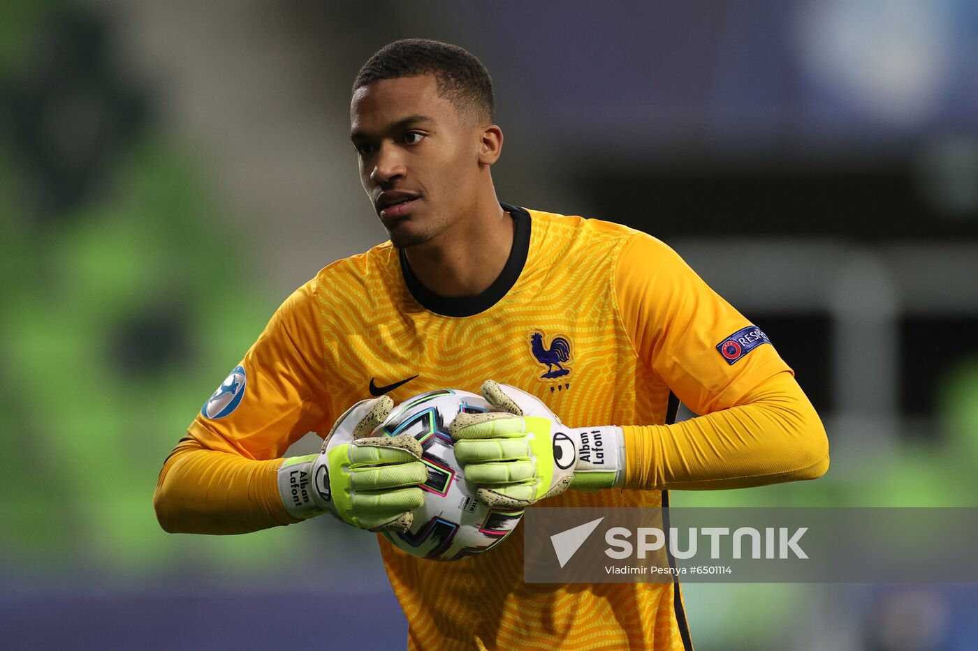 Hungary Soccer Junior Europe Championship Russia - France