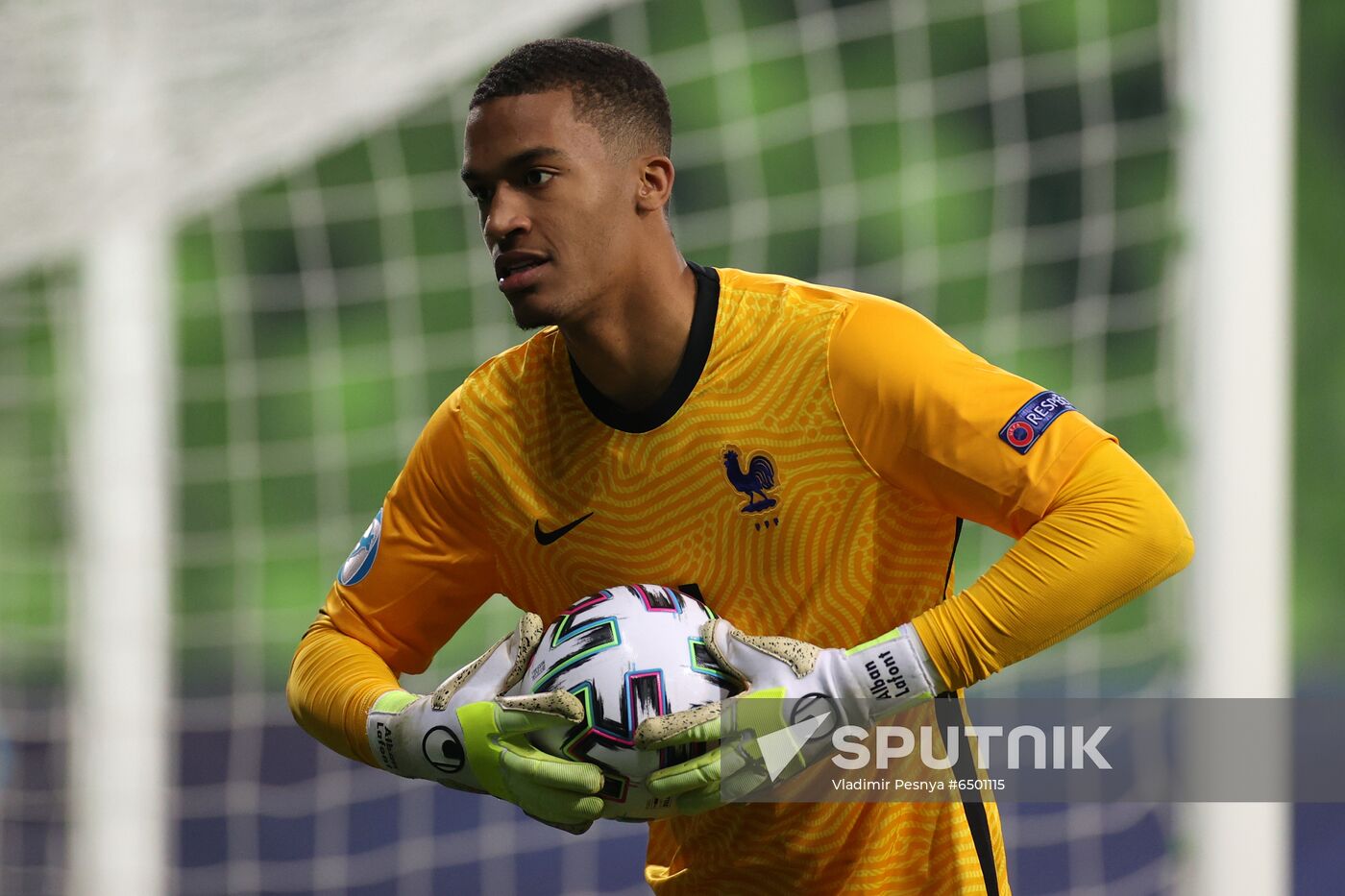Hungary Soccer Junior Europe Championship Russia - France