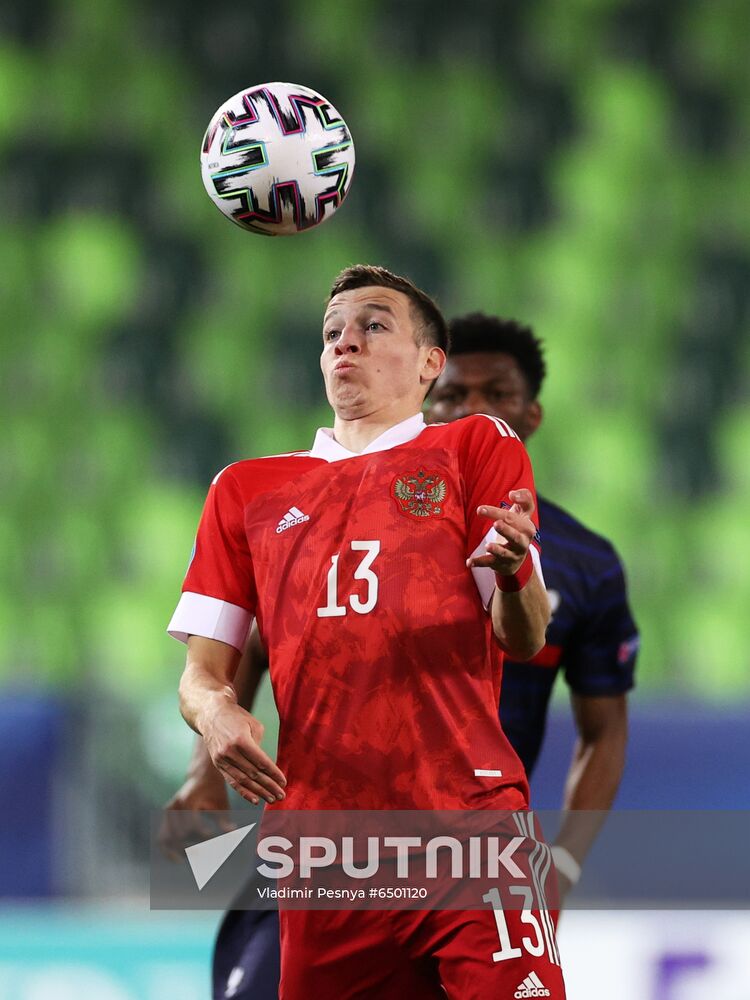 Hungary Soccer Junior Europe Championship Russia - France