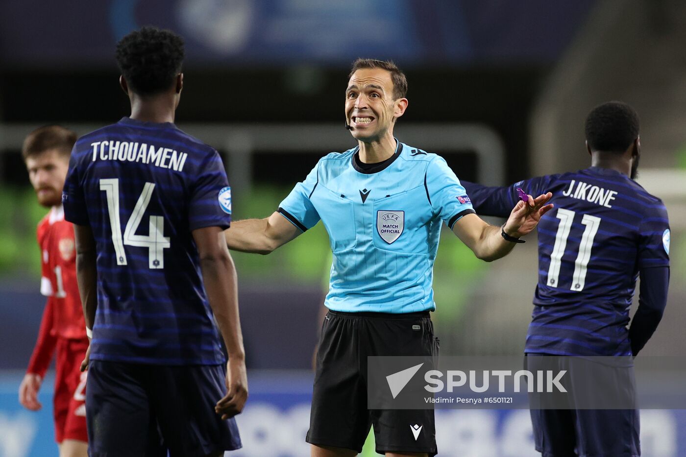 Hungary Soccer Junior Europe Championship Russia - France