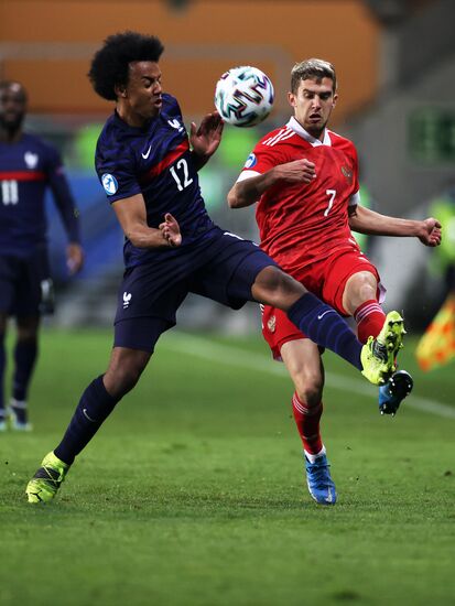 Hungary Soccer Junior Europe Championship Russia - France