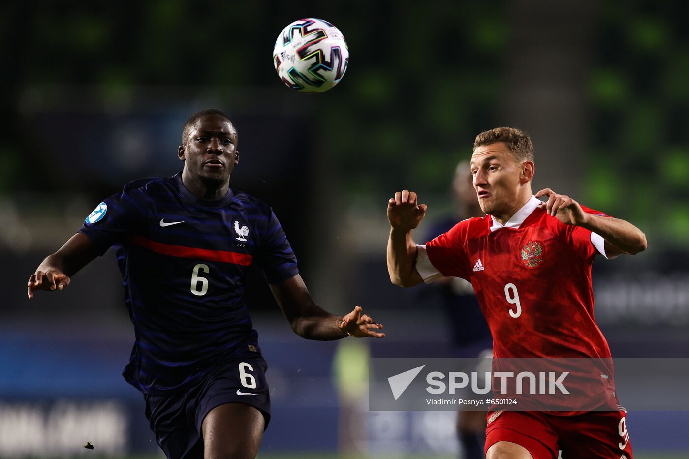 Hungary Soccer Junior Europe Championship Russia - France