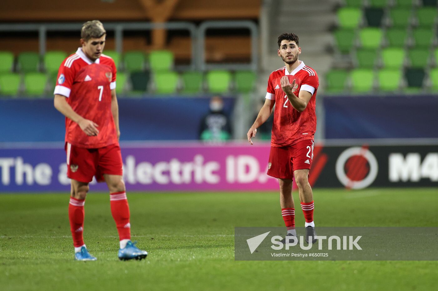 Hungary Soccer Junior Europe Championship Russia - France