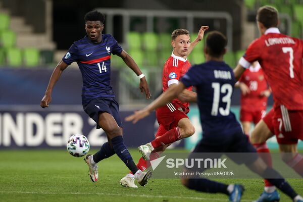 Hungary Soccer Junior Europe Championship Russia - France