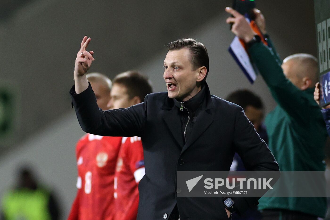 Hungary Soccer Junior Europe Championship Russia - France