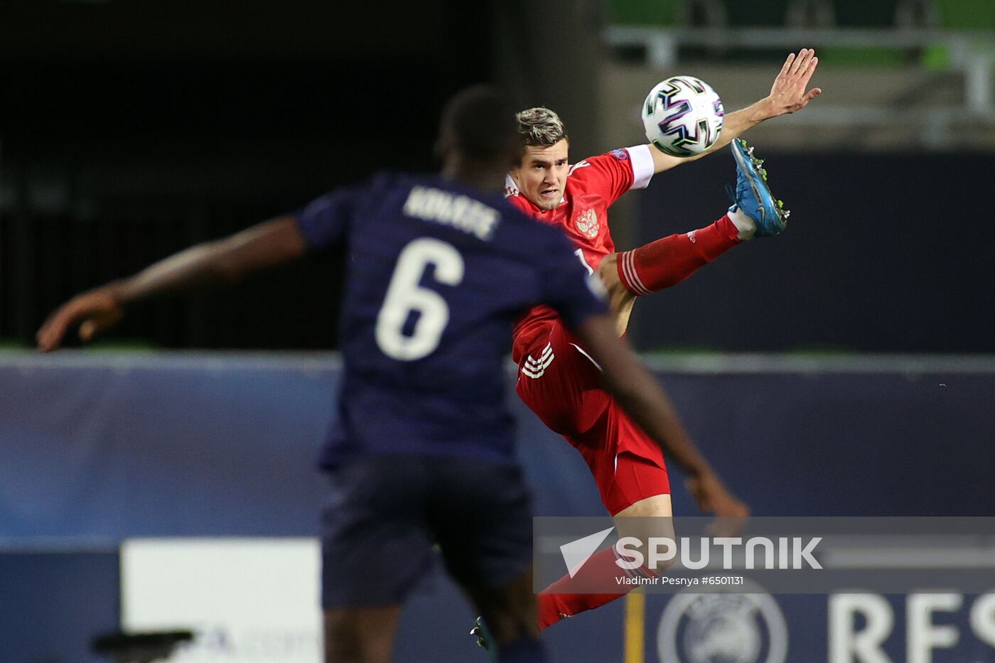 Hungary Soccer Junior Europe Championship Russia - France