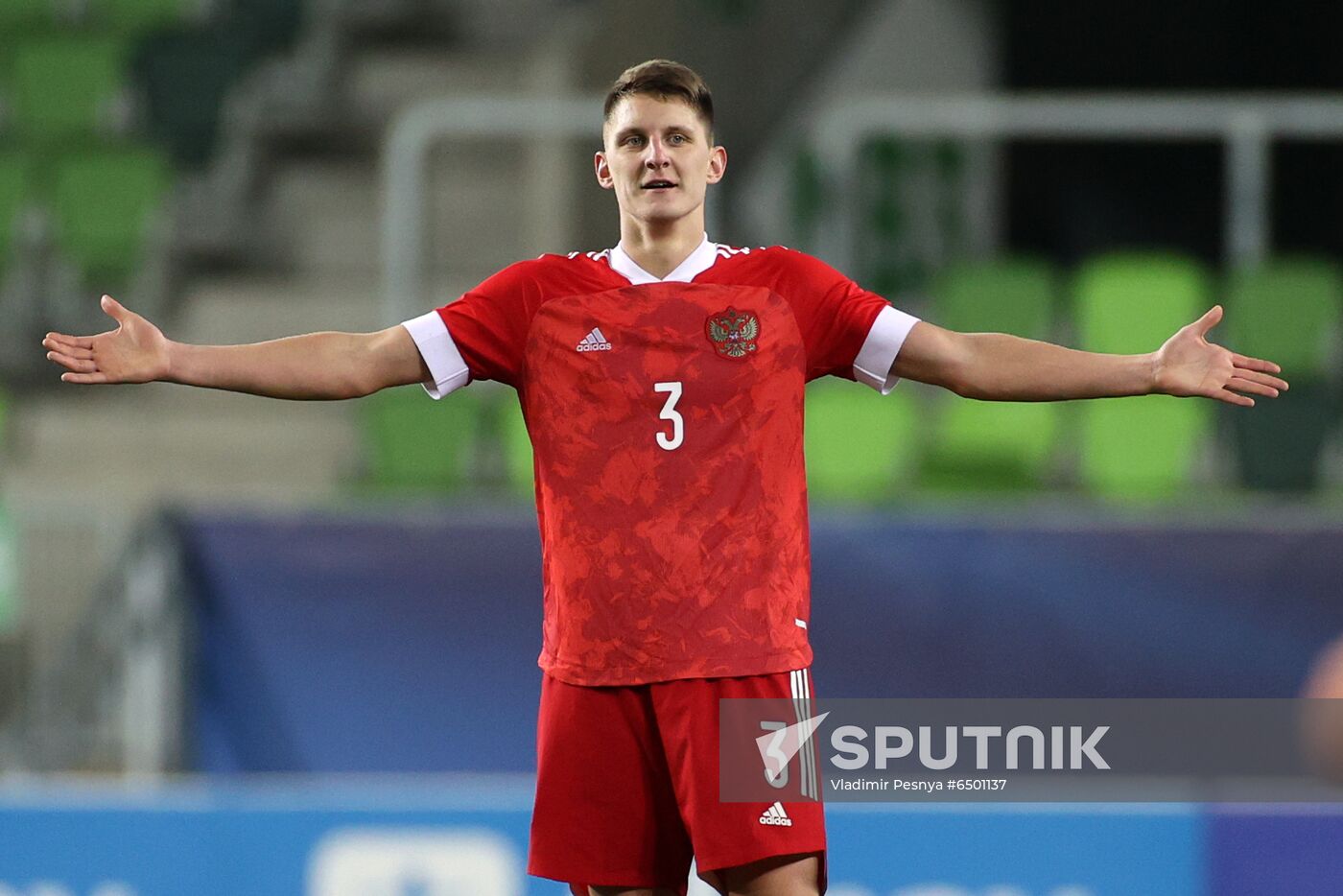 Hungary Soccer Junior Europe Championship Russia - France