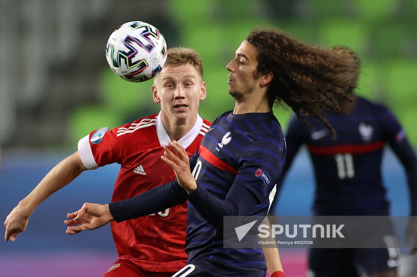 Hungary Soccer Junior Europe Championship Russia - France