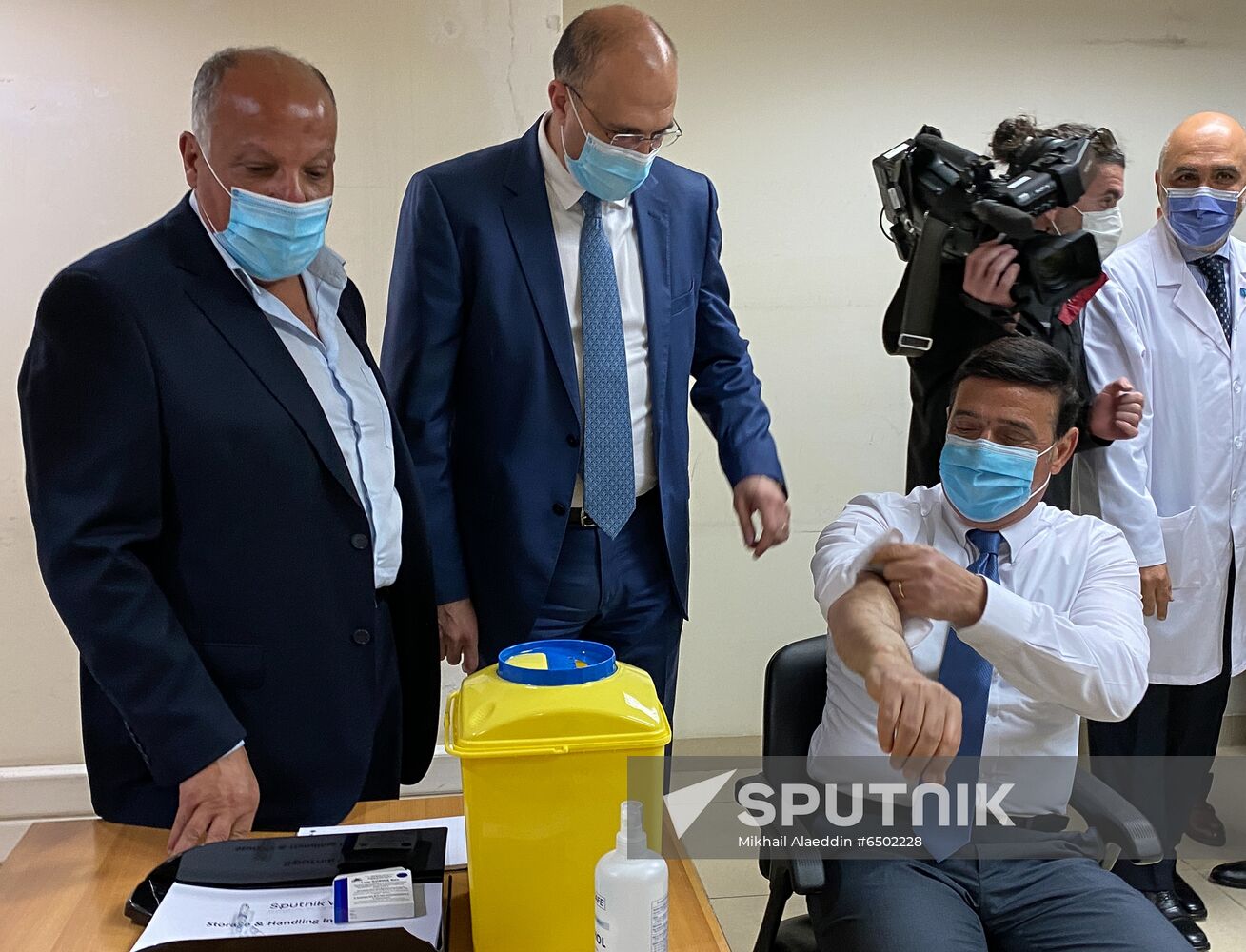Lebanon Russia Coronavirus Vaccination