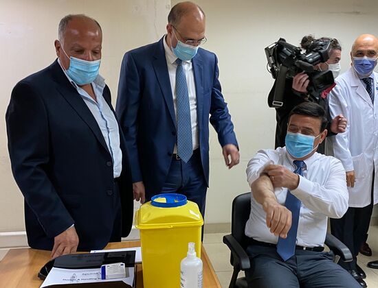 Lebanon Russia Coronavirus Vaccination