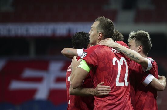 Slovakia Soccer World Cup Qualifiers Slovakia - Russia
