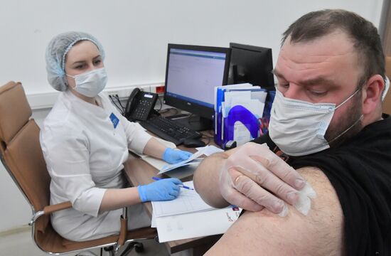 Russia Coronavirus Vaccination