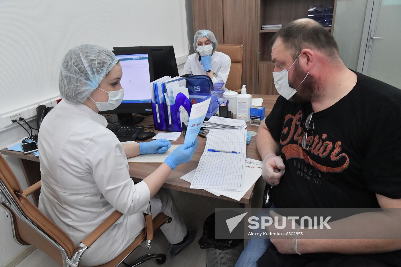 Russia Coronavirus Vaccination