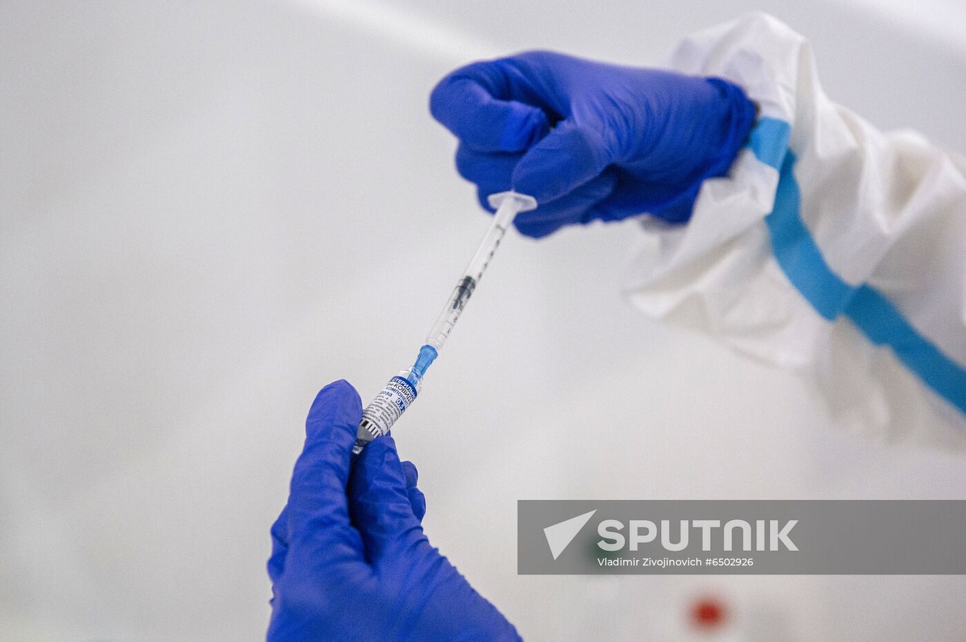 Serbia Russia Coronavirus Vaccination