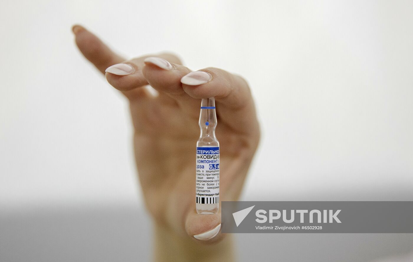 Serbia Russia Coronavirus Vaccination