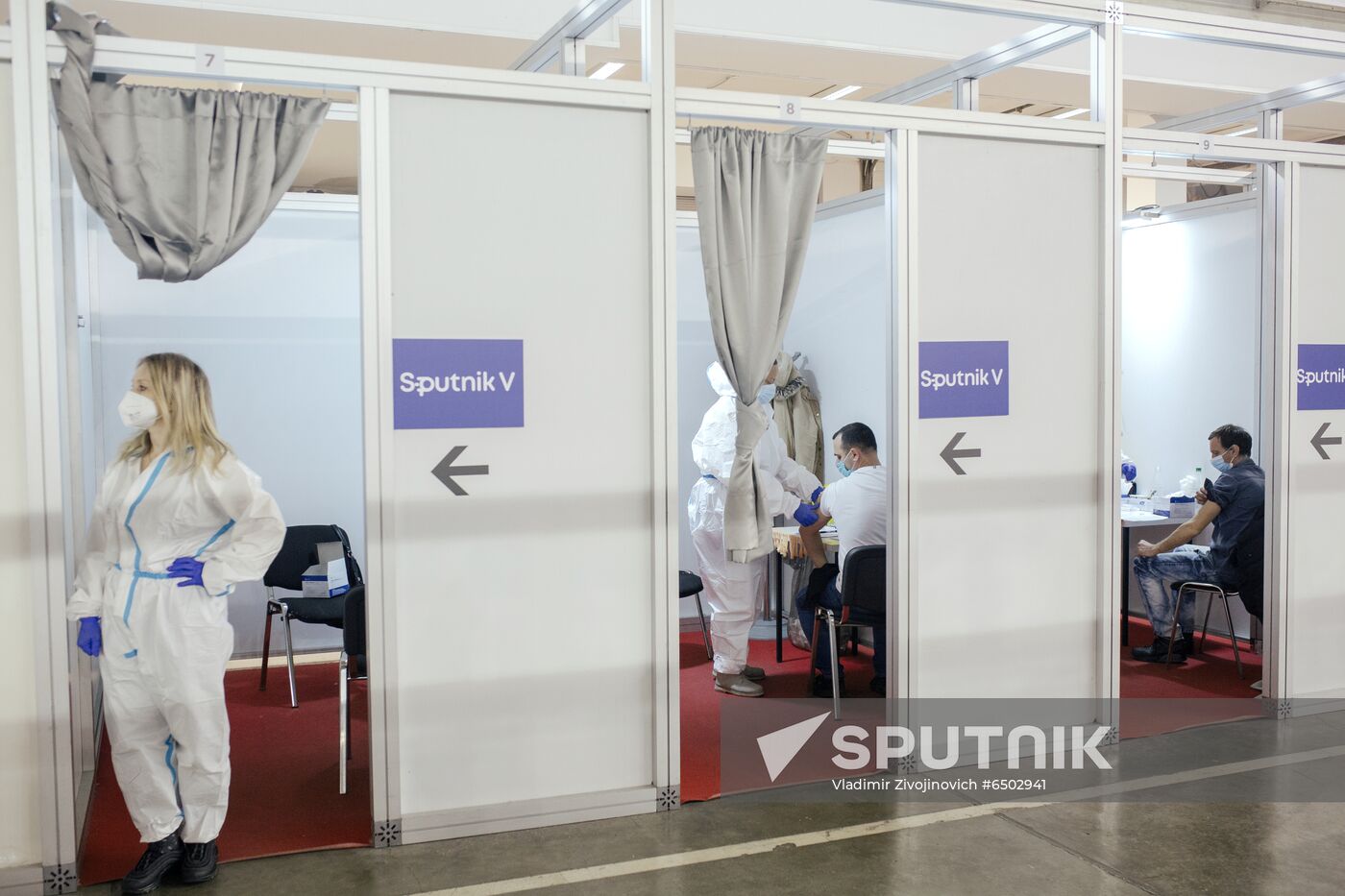 Serbia Russia Coronavirus Vaccination