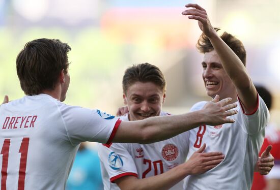 Hungary Soccer Junior Europe Championship Denmark - Russia