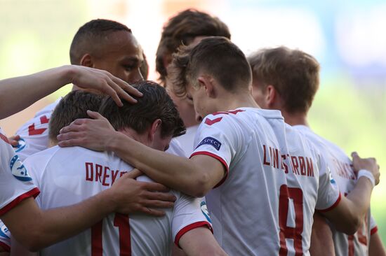 Hungary Soccer Junior Europe Championship Denmark - Russia