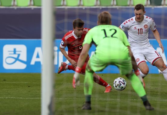 Hungary Soccer Junior Europe Championship Denmark - Russia
