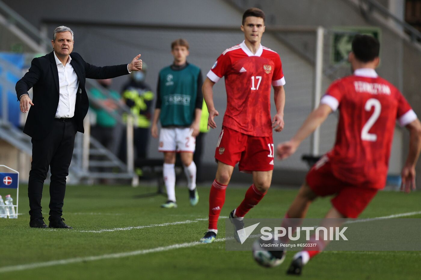 Hungary Soccer Junior Europe Championship Denmark - Russia