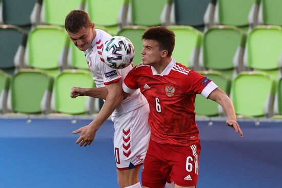 Hungary Soccer Junior Europe Championship Denmark - Russia