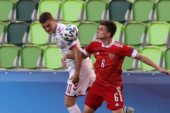 Hungary Soccer Junior Europe Championship Denmark - Russia