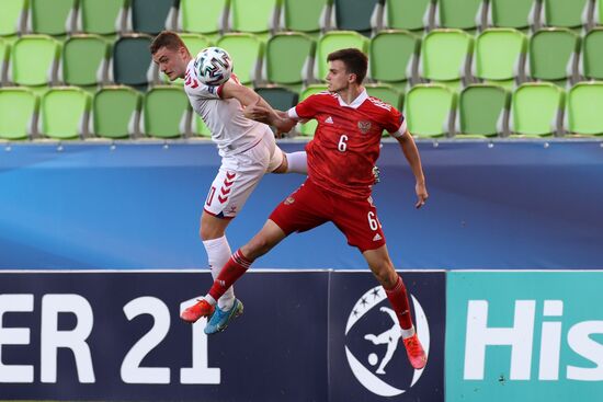 Hungary Soccer Junior Europe Championship Denmark - Russia
