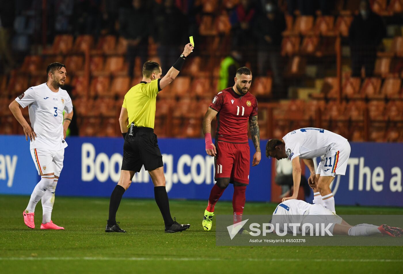 Armenia Soccer World Cup Qualifiers Armenia - Romania