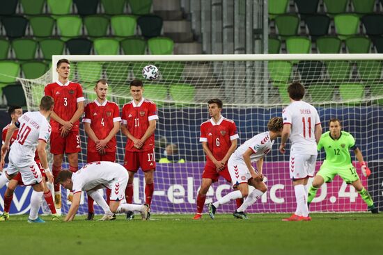 Hungary Soccer Junior Europe Championship Denmark - Russia