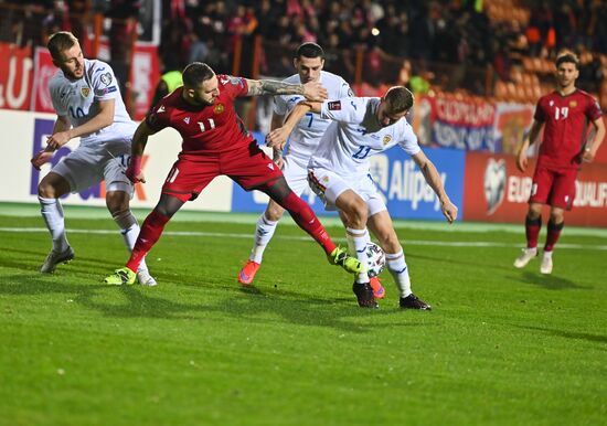 Armenia Soccer World Cup Qualifiers Armenia - Romania