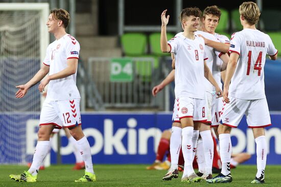 Hungary Soccer Junior Europe Championship Denmark - Russia