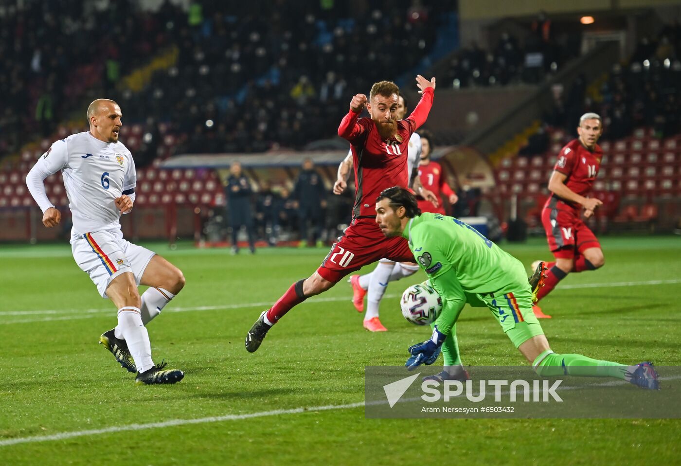 Armenia Soccer World Cup Qualifiers Armenia - Romania