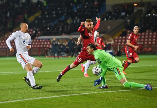 Armenia Soccer World Cup Qualifiers Armenia - Romania