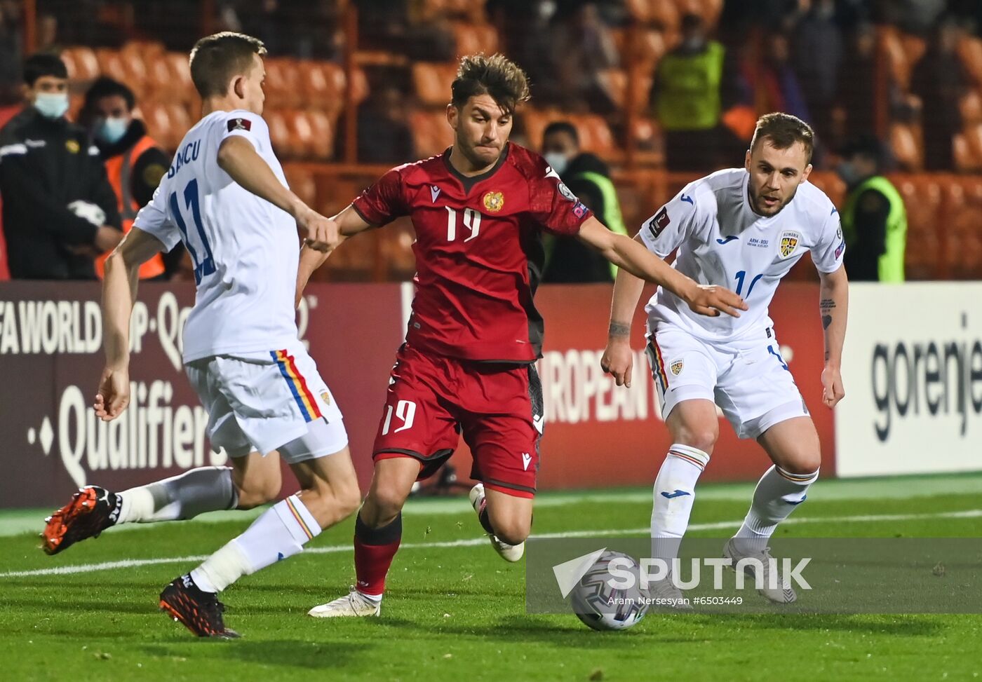 Armenia Soccer World Cup Qualifiers Armenia - Romania