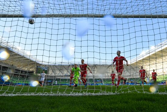 Hungary Soccer Junior Europe Championship Denmark - Russia