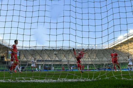 Hungary Soccer Junior Europe Championship Denmark - Russia