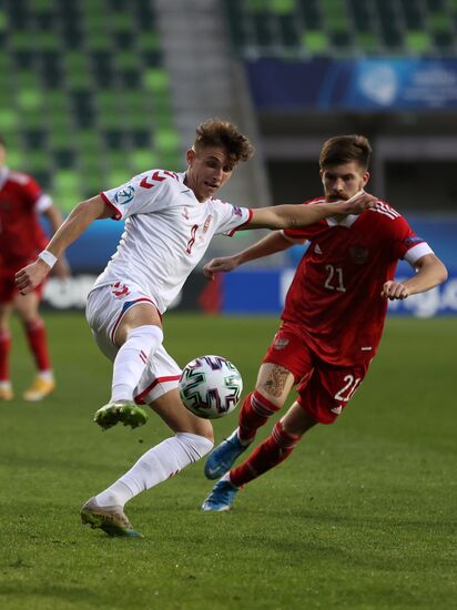 Hungary Soccer Junior Europe Championship Denmark - Russia