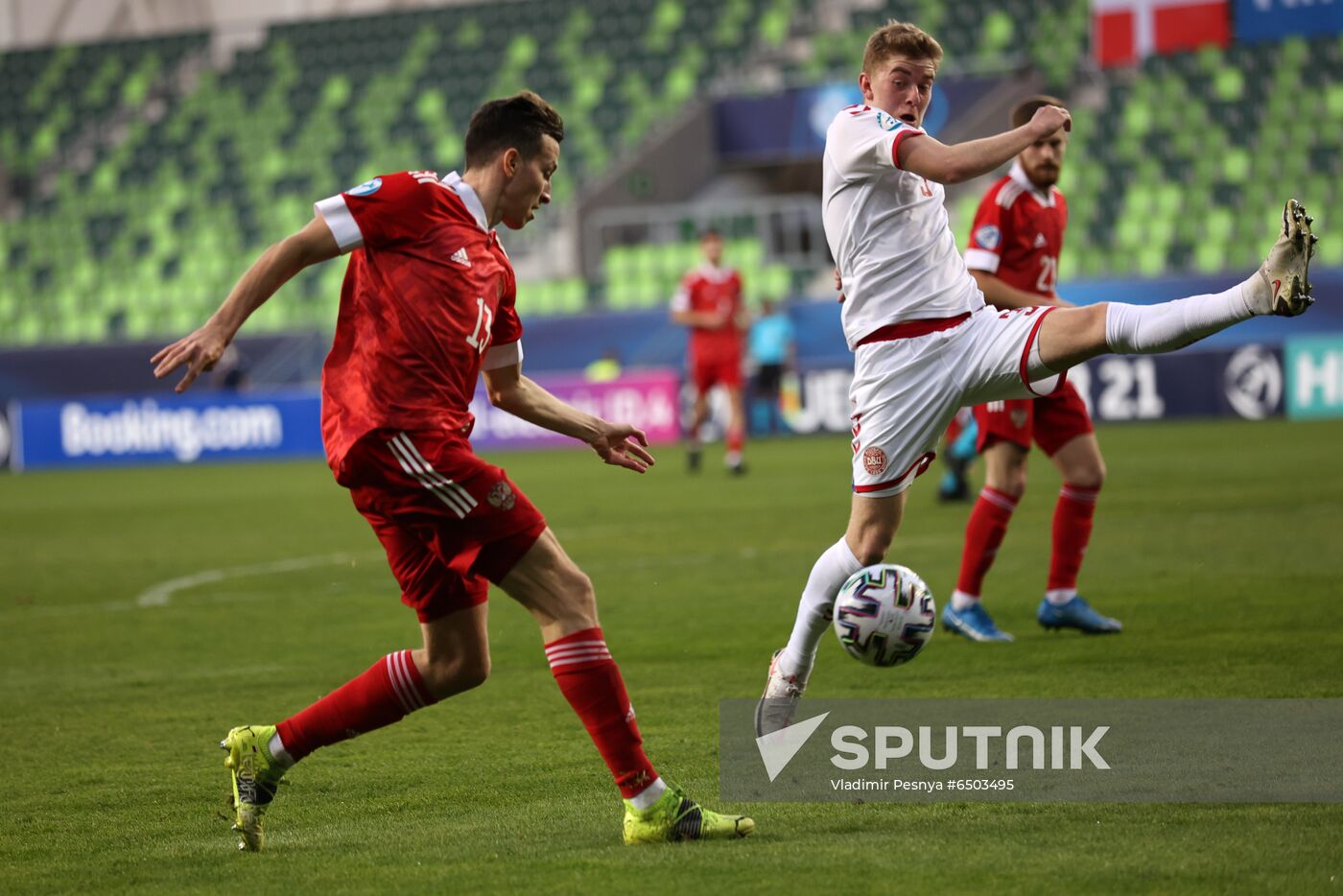 Hungary Soccer Junior Europe Championship Denmark - Russia