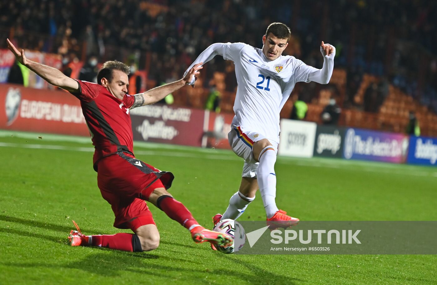 Armenia Soccer World Cup Qualifiers Armenia - Romania