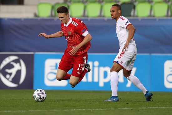Hungary Soccer Junior Europe Championship Denmark - Russia