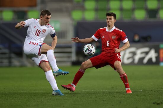 Hungary Soccer Junior Europe Championship Denmark - Russia