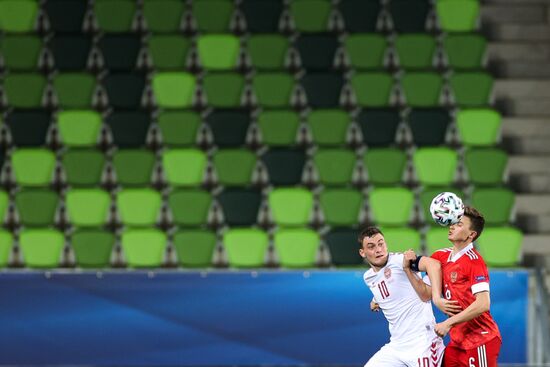 Hungary Soccer Junior Europe Championship Denmark - Russia