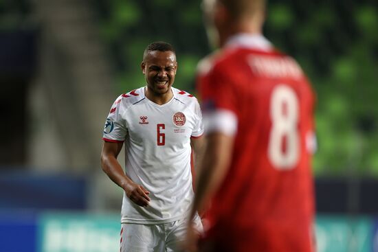 Hungary Soccer Junior Europe Championship Denmark - Russia