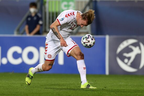 Hungary Soccer Junior Europe Championship Denmark - Russia