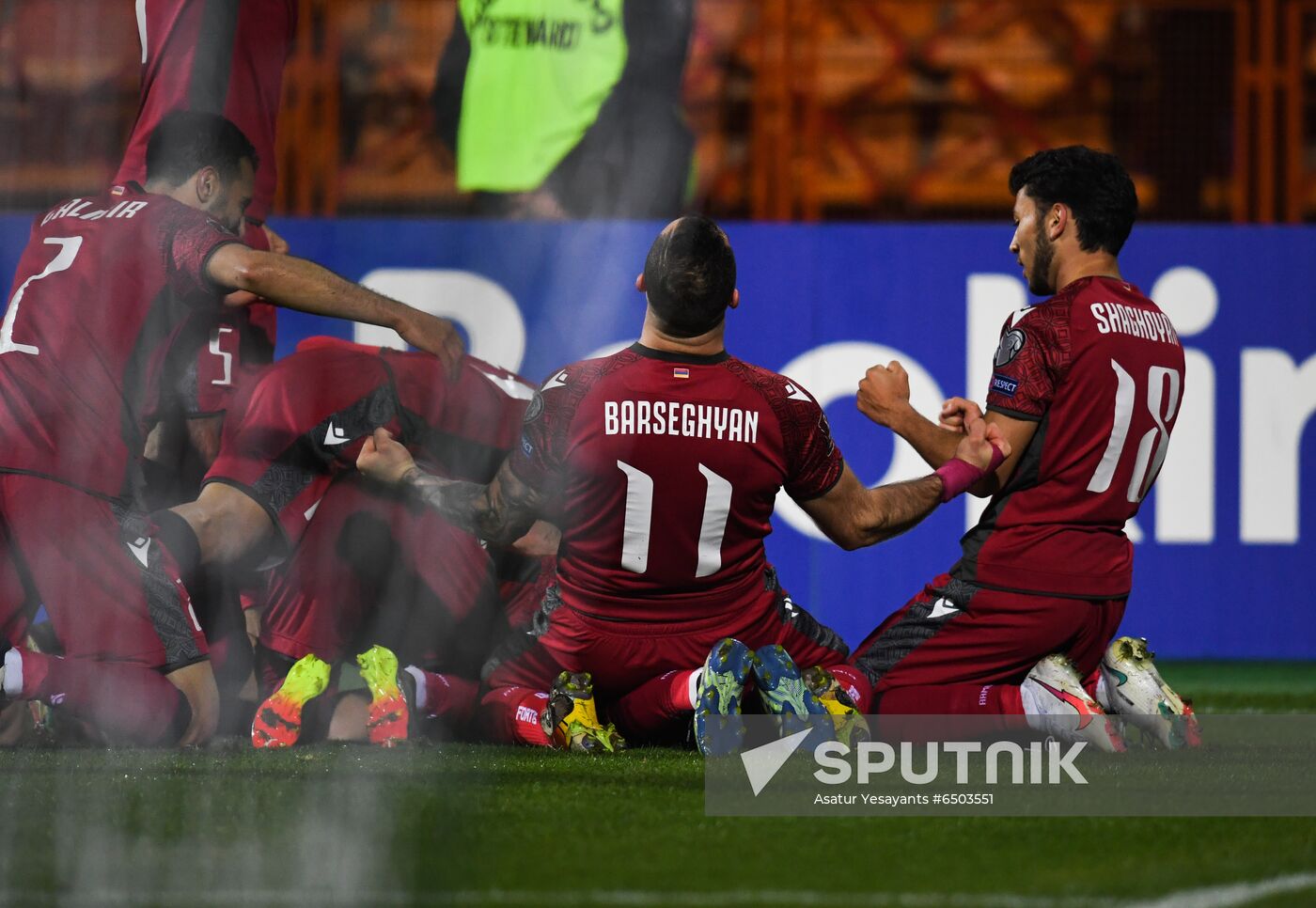 Armenia Soccer World Cup Qualifiers Armenia - Romania