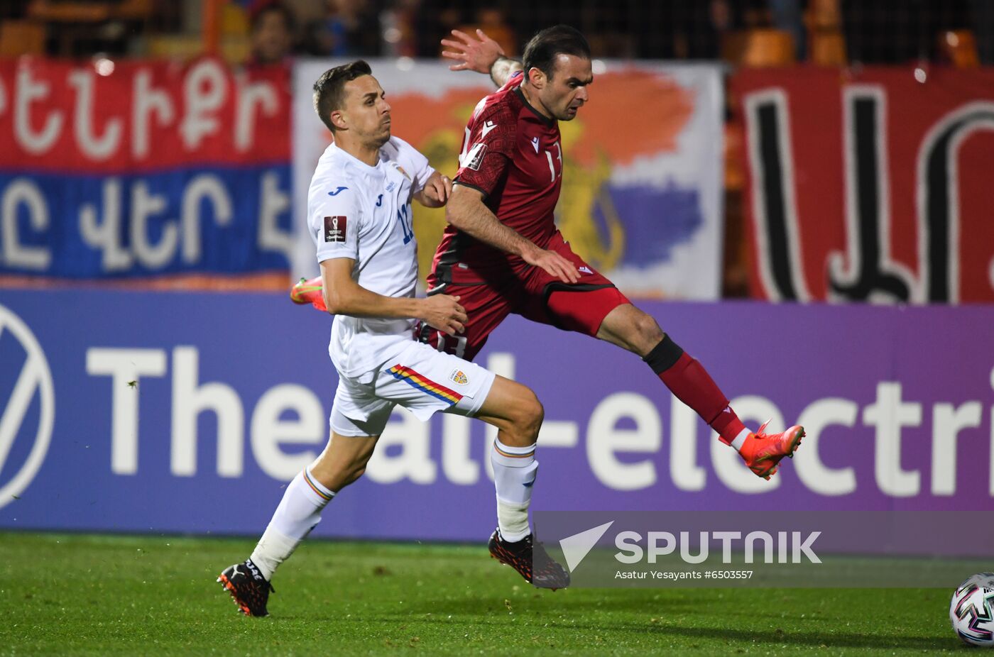 Armenia Soccer World Cup Qualifiers Armenia - Romania