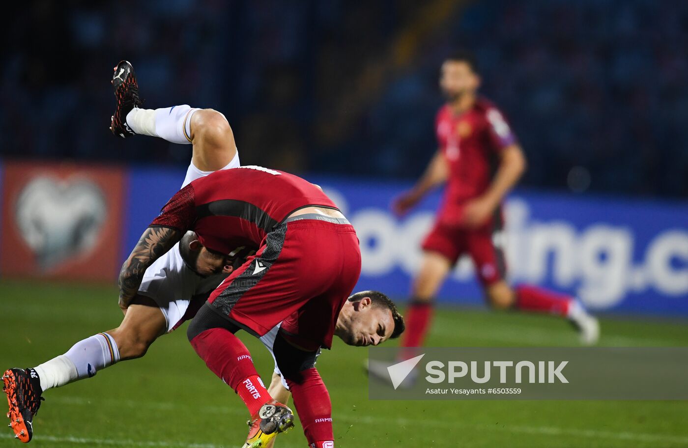 Armenia Soccer World Cup Qualifiers Armenia - Romania