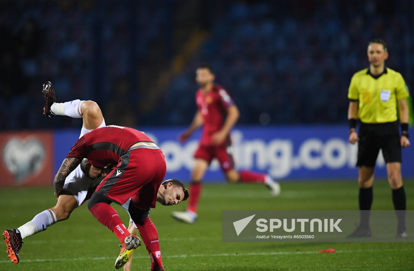 Armenia Soccer World Cup Qualifiers Armenia - Romania